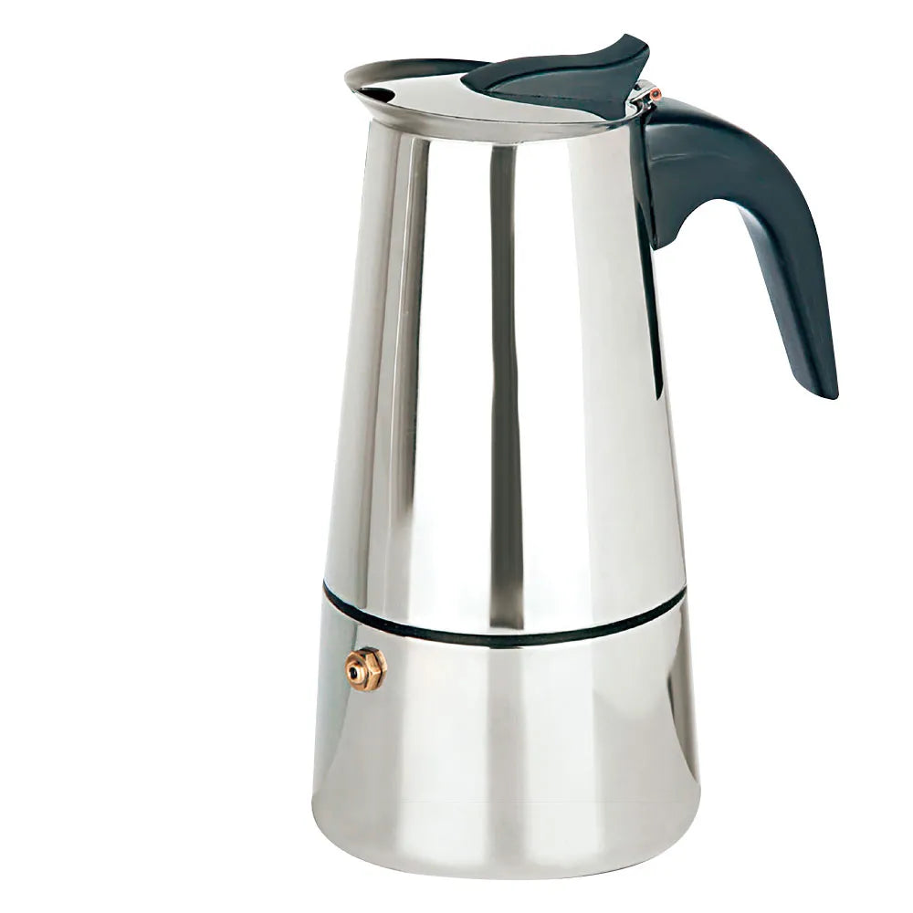 Cafeteira Italiana 9 Cafés Tradicional Inox - Meridional