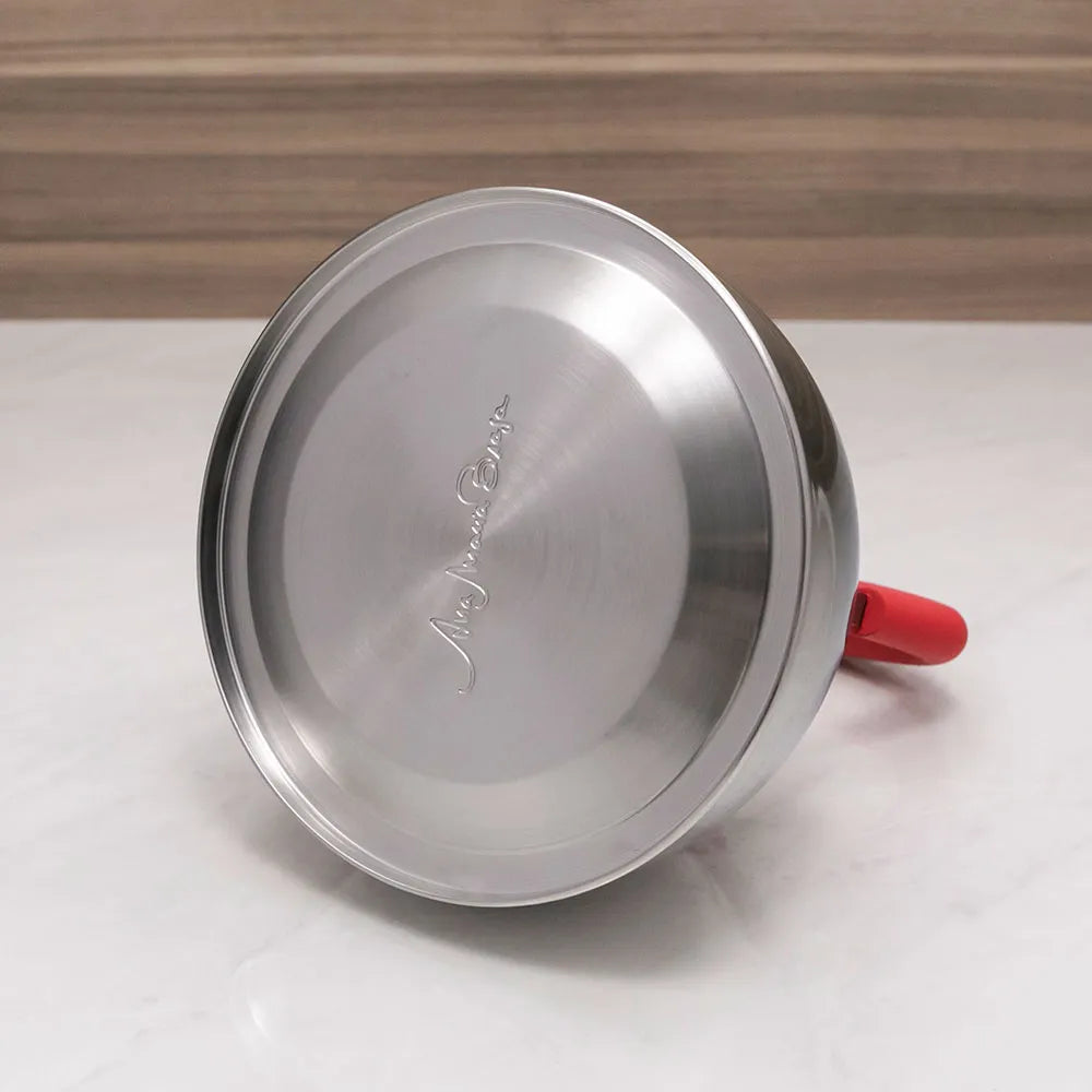 Chaleira Inox 2,2l com Alça Vermelha - Ana Maria Braga