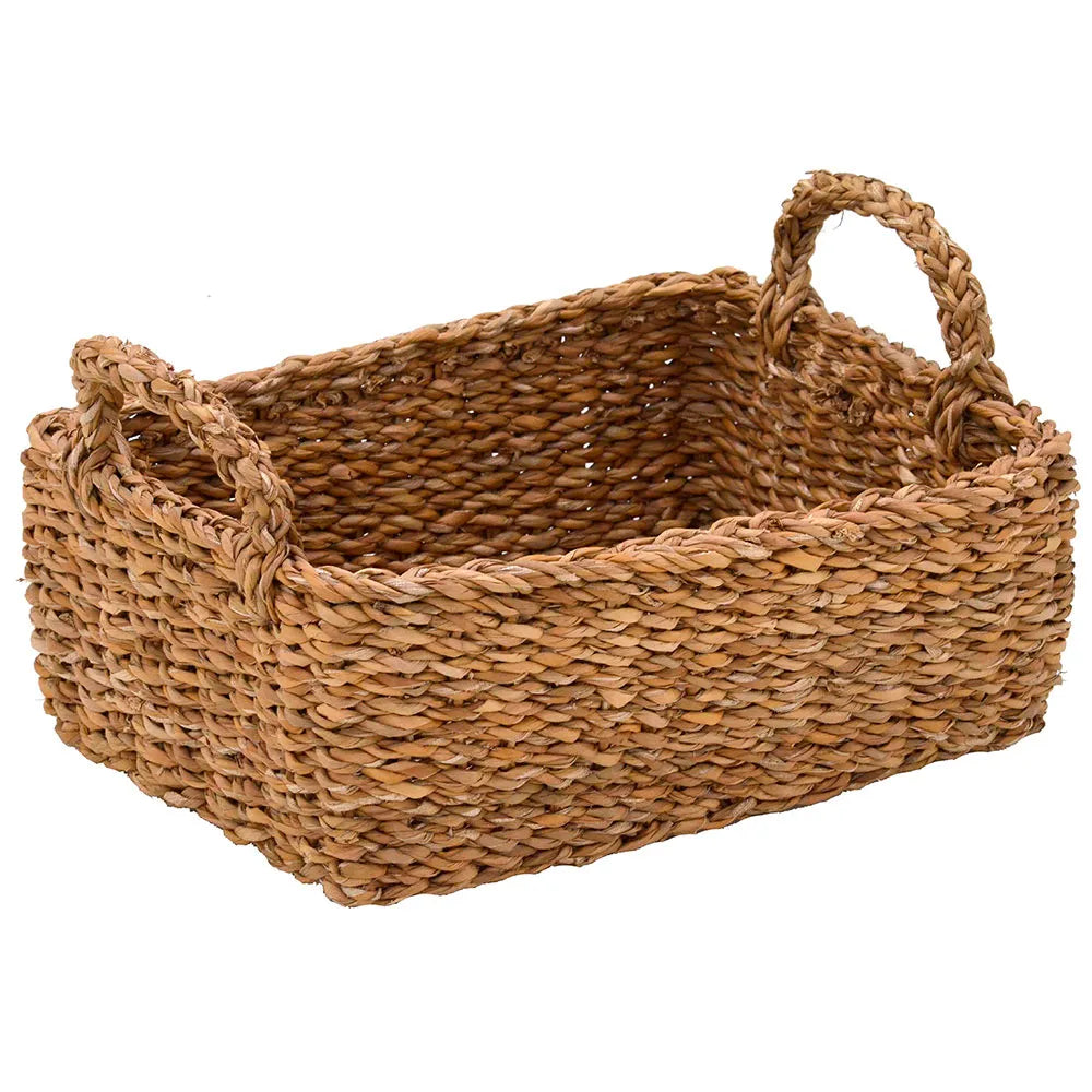 Cesta Retangular 50,5cm Marrom - Espressione