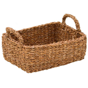 Cesta Retangular 50,5cm Marrom - Espressione
