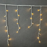Cascata Natalina 400 Leds 8 Funções Branco Morno 110v - V8