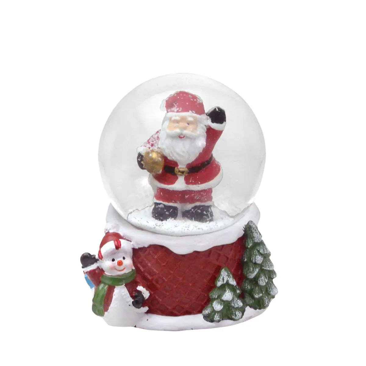 Globo de Neve Papai Noel Vermelho - Espressione Christmas