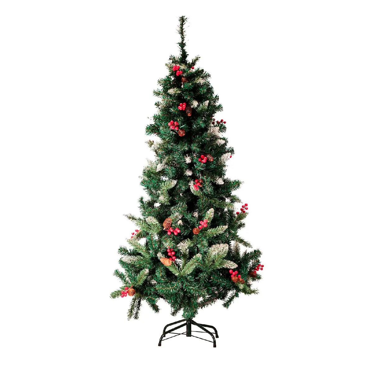 Árvore de Natal Alpina Nevada Verde 1,50m - Magizi