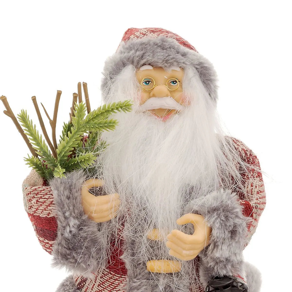 Papai Noel Decorativo Lampião 25cm - Bela Flor